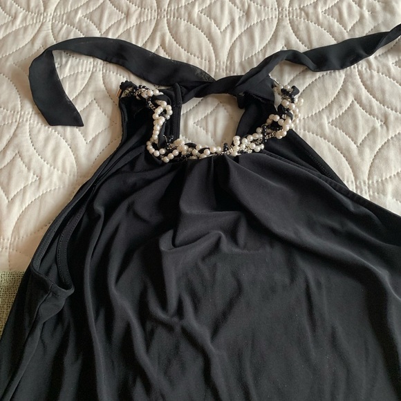 WHBM Halter top with necklace built in - Picture 5 of 5